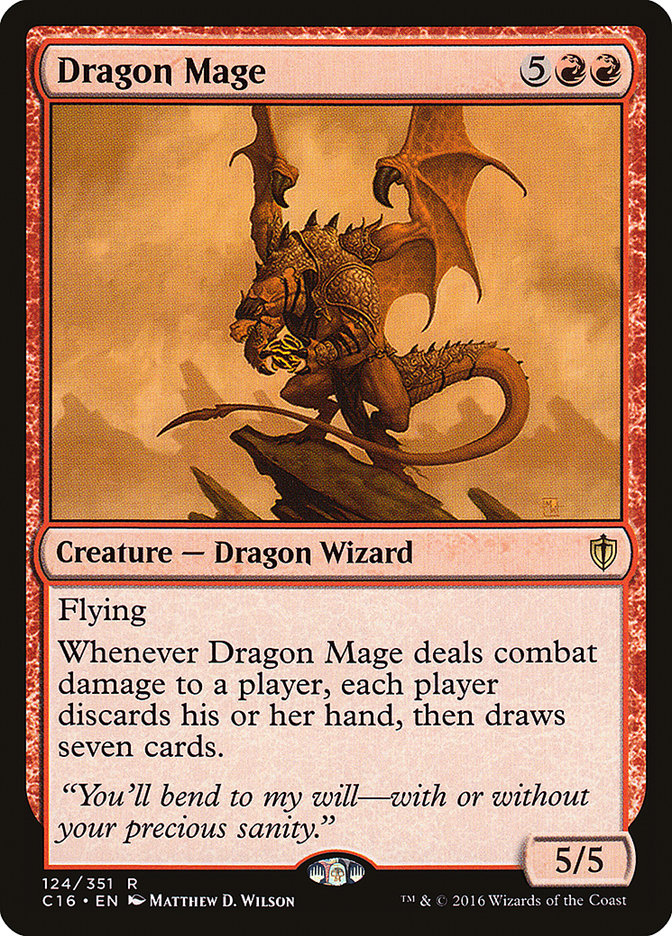 Dragon Mage [Commander 2016] | Shuffle n Cut Hobbies & Games