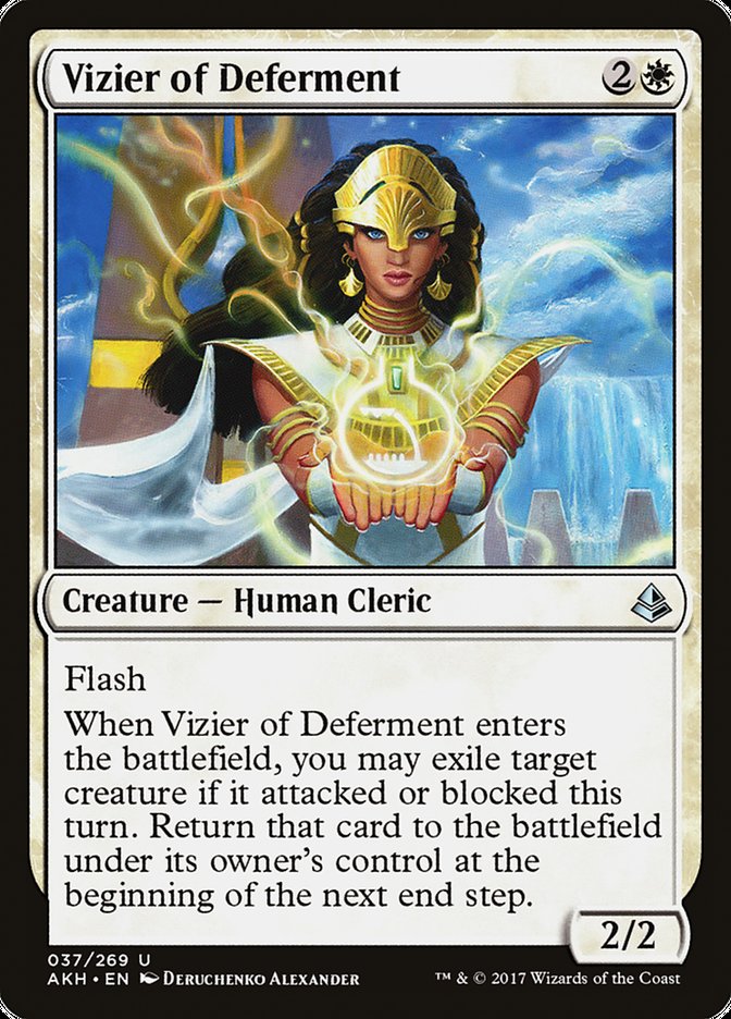 Vizier of Deferment [Amonkhet] | Shuffle n Cut Hobbies & Games