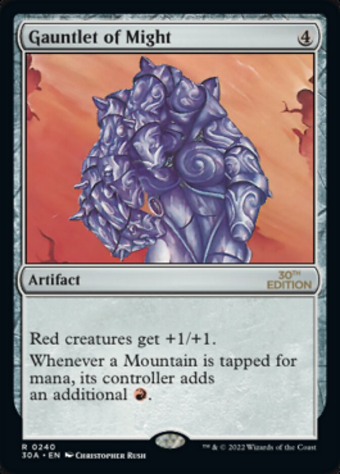 Gauntlet of Might [30th Anniversary Edition] | Shuffle n Cut Hobbies & Games