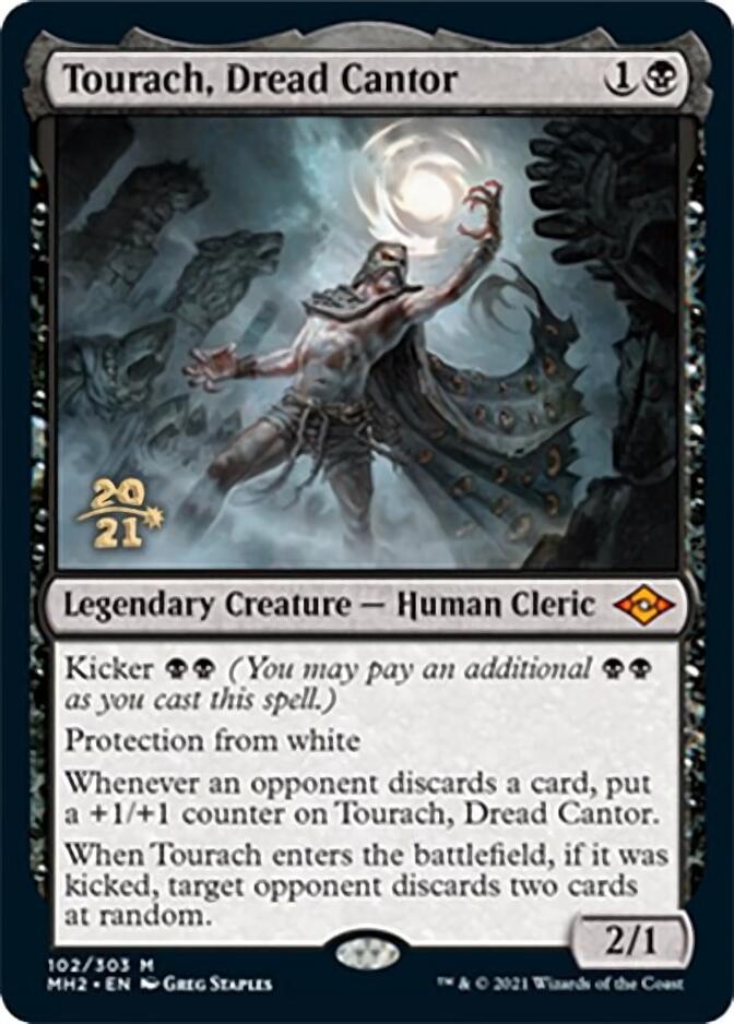 Tourach, Dread Cantor [Modern Horizons 2 Prerelease Promos] | Shuffle n Cut Hobbies & Games