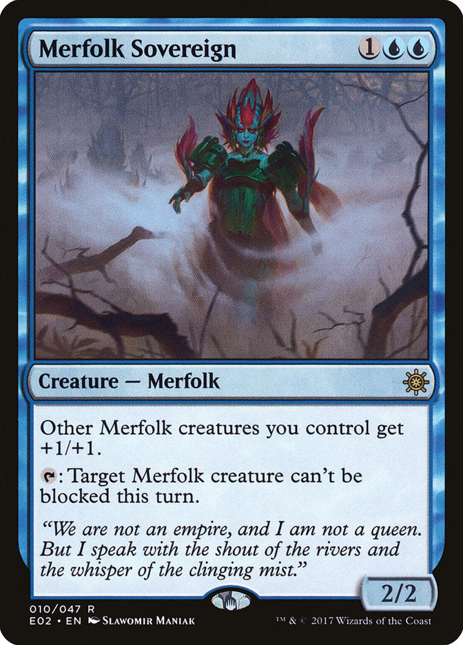 Merfolk Sovereign [Explorers of Ixalan] | Shuffle n Cut Hobbies & Games