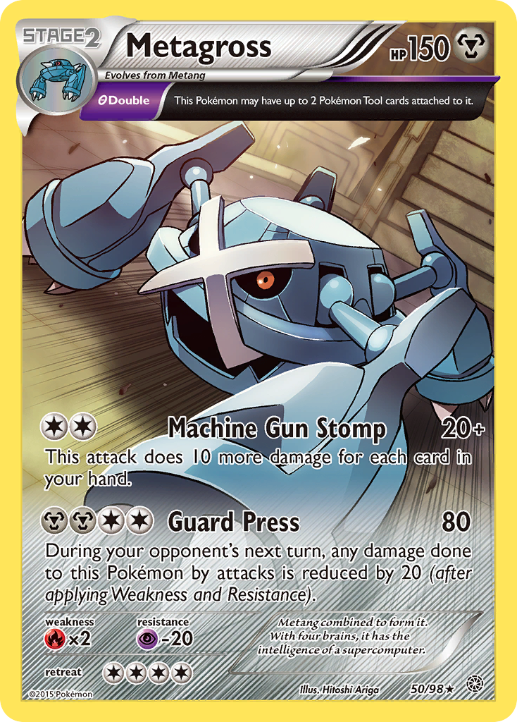 Metagross (50/98) [XY: Ancient Origins] | Shuffle n Cut Hobbies & Games
