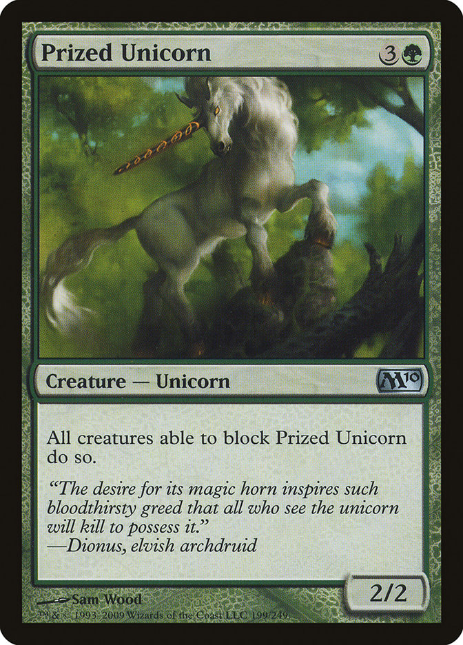 Prized Unicorn [Magic 2010] | Shuffle n Cut Hobbies & Games