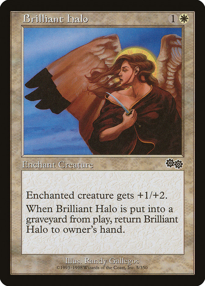 Brilliant Halo [Urza's Saga] | Shuffle n Cut Hobbies & Games