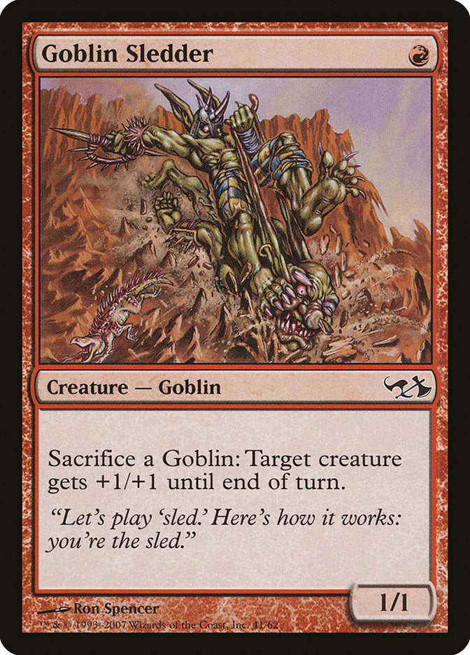 Goblin Sledder [Duel Decks: Elves vs. Goblins] | Shuffle n Cut Hobbies & Games