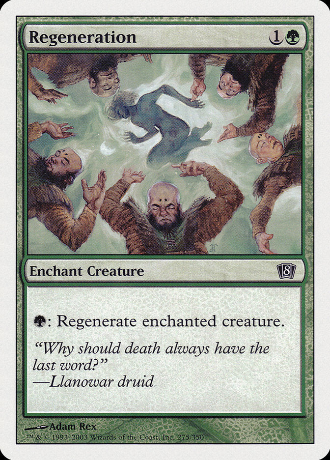 Regeneration [Eighth Edition] | Shuffle n Cut Hobbies & Games