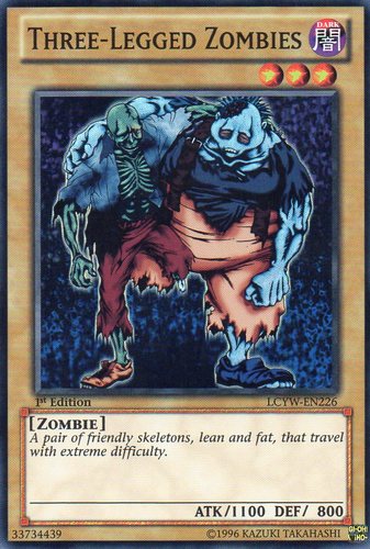 Three-Legged Zombies [LCYW-EN226] Super Rare | Shuffle n Cut Hobbies & Games