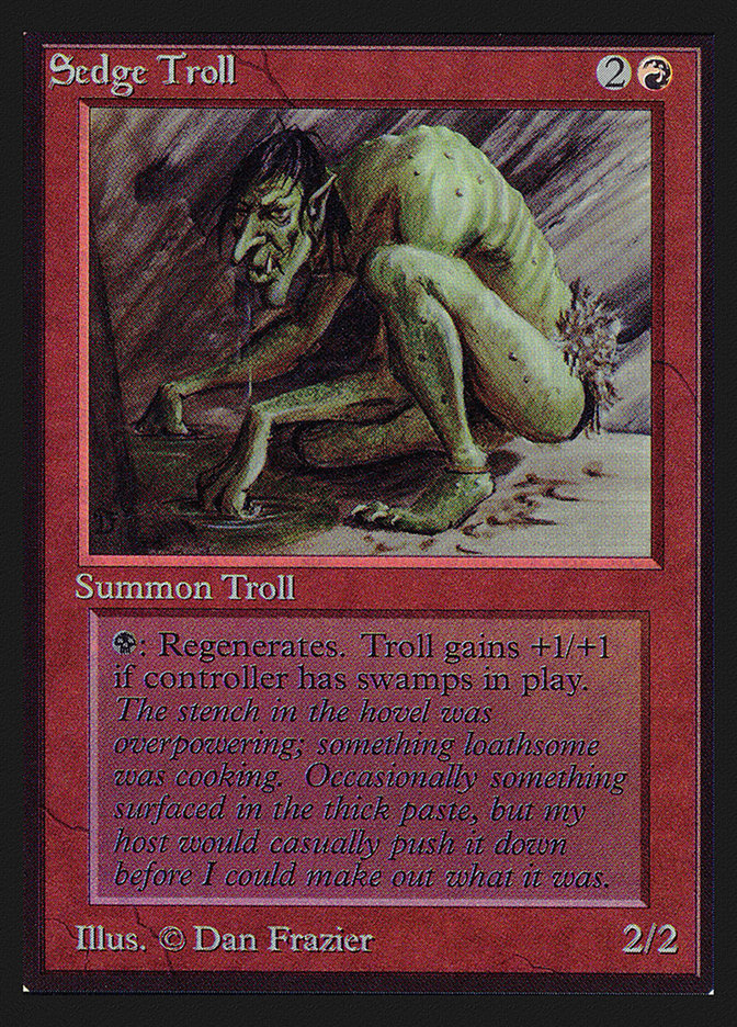 Sedge Troll [International Collectors' Edition] | Shuffle n Cut Hobbies & Games