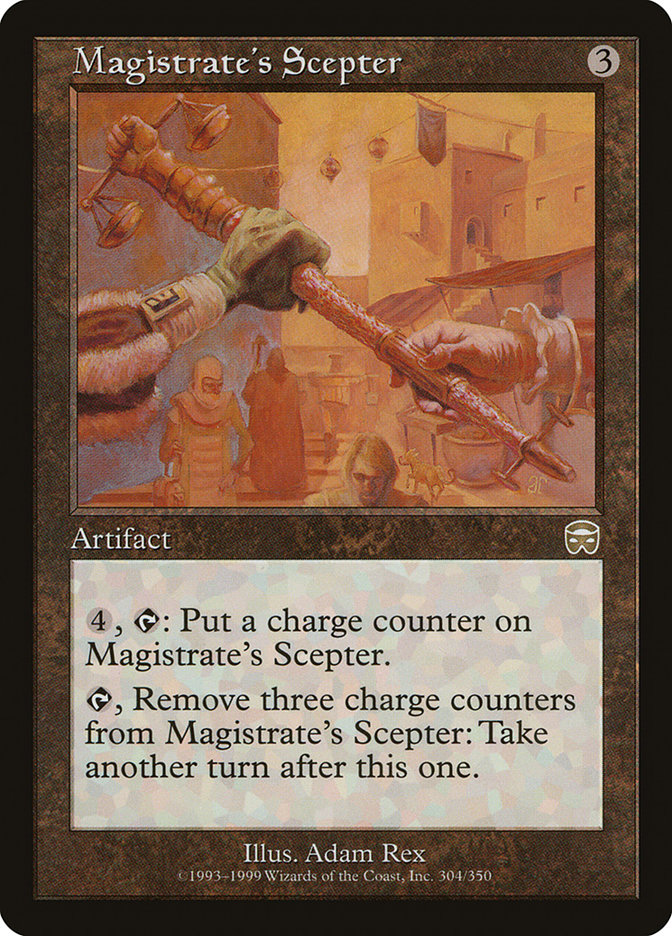 Magistrate's Scepter [Mercadian Masques] | Shuffle n Cut Hobbies & Games