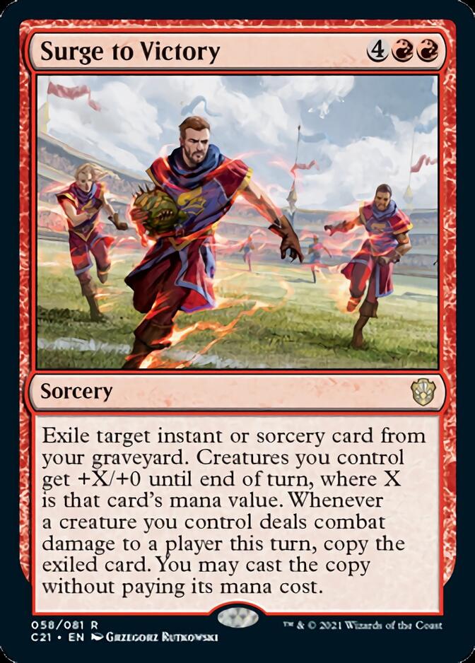 Surge to Victory [Commander 2021] | Shuffle n Cut Hobbies & Games