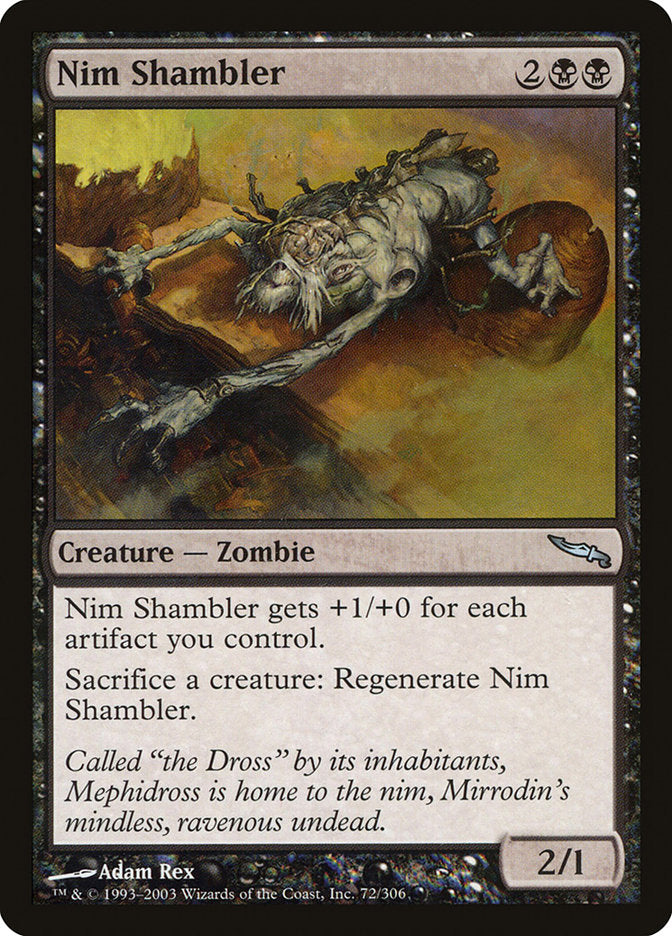 Nim Shambler [Mirrodin] | Shuffle n Cut Hobbies & Games