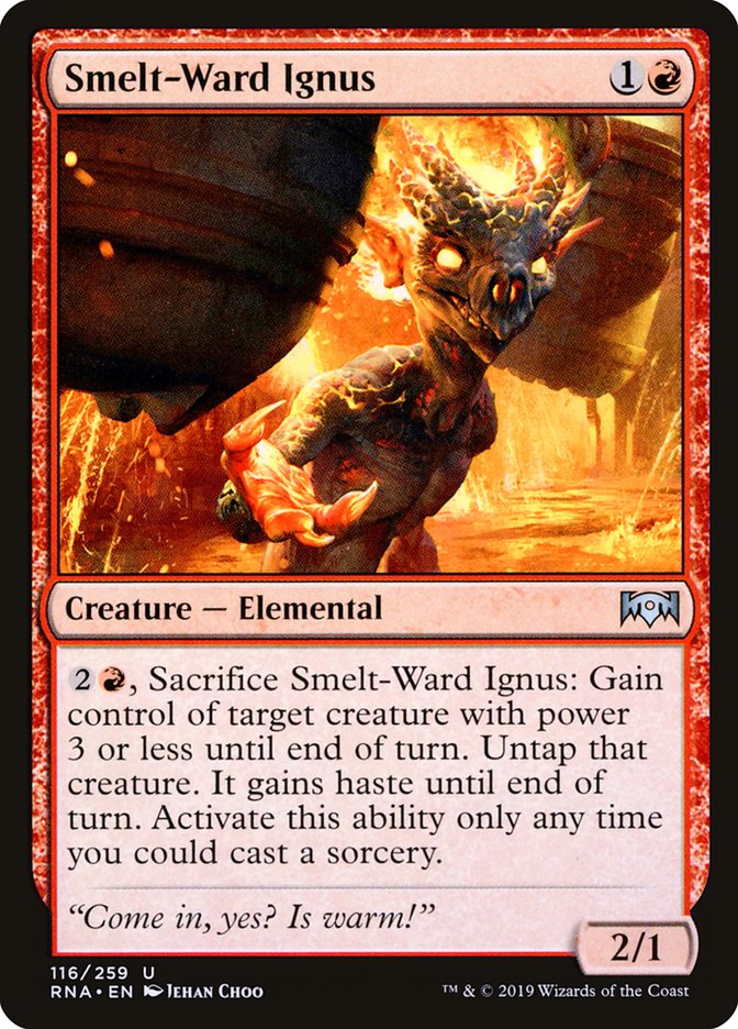 Smelt-Ward Ignus [Ravnica Allegiance] | Shuffle n Cut Hobbies & Games
