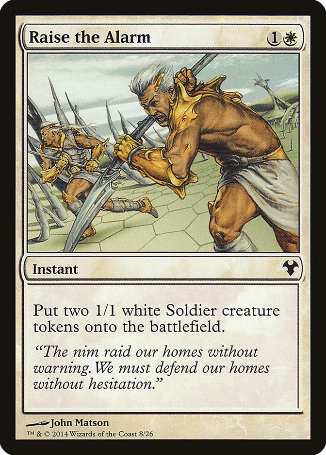 Raise the Alarm [Modern Event Deck 2014] | Shuffle n Cut Hobbies & Games