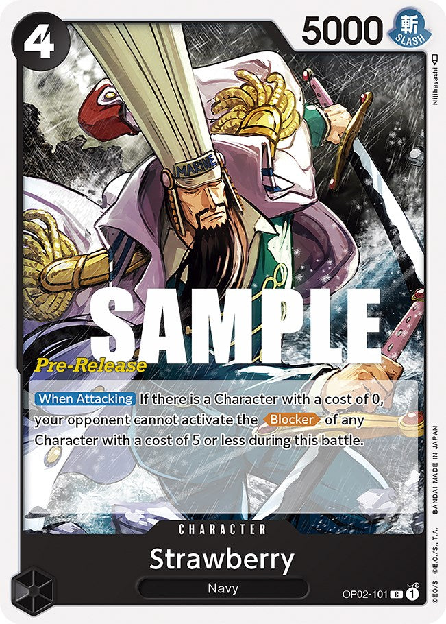 Strawberry [Paramount War Pre-Release Cards] | Shuffle n Cut Hobbies & Games