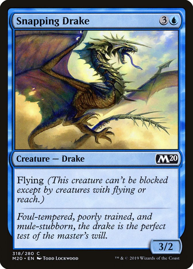 Snapping Drake [Core Set 2020] | Shuffle n Cut Hobbies & Games
