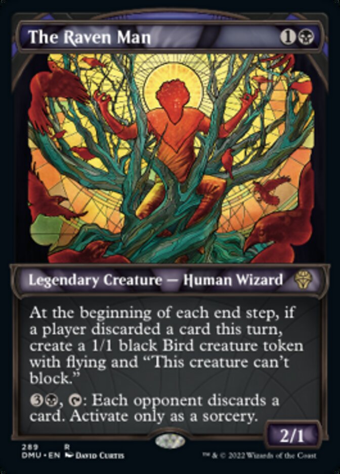 The Raven Man (Showcase) [Dominaria United] | Shuffle n Cut Hobbies & Games