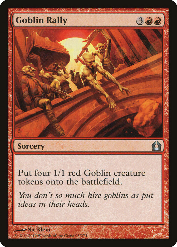 Goblin Rally [Return to Ravnica] | Shuffle n Cut Hobbies & Games