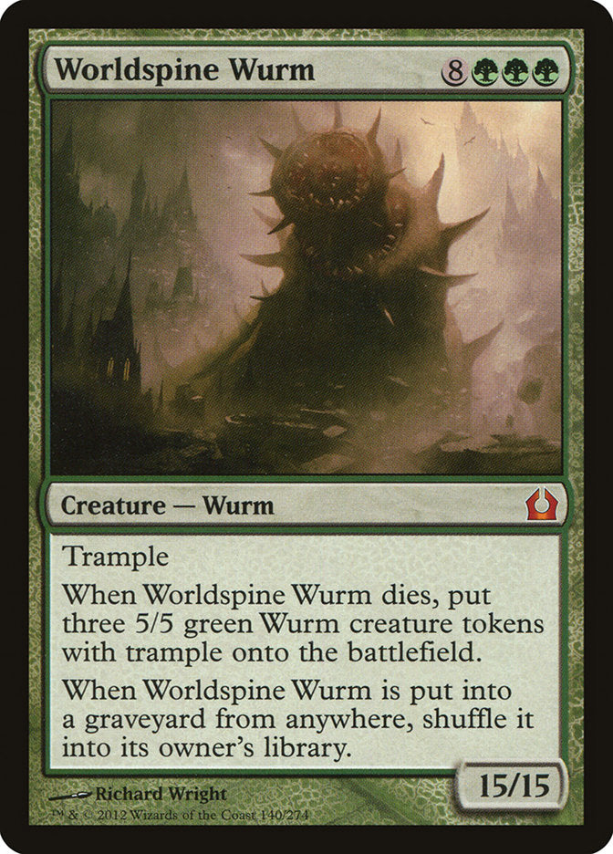 Worldspine Wurm [Return to Ravnica] | Shuffle n Cut Hobbies & Games