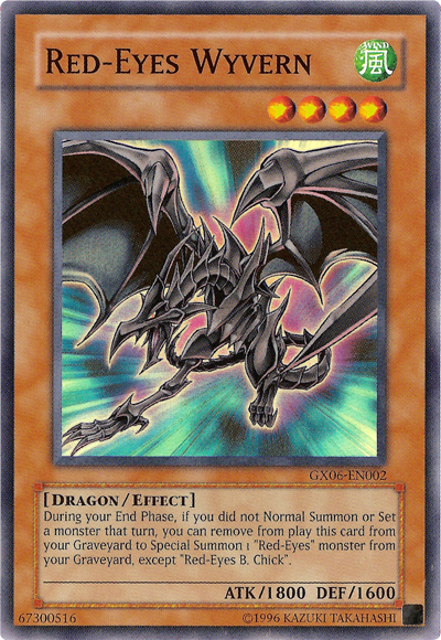 Red-Eyes Wyvern [GX06-EN002] Super Rare | Shuffle n Cut Hobbies & Games