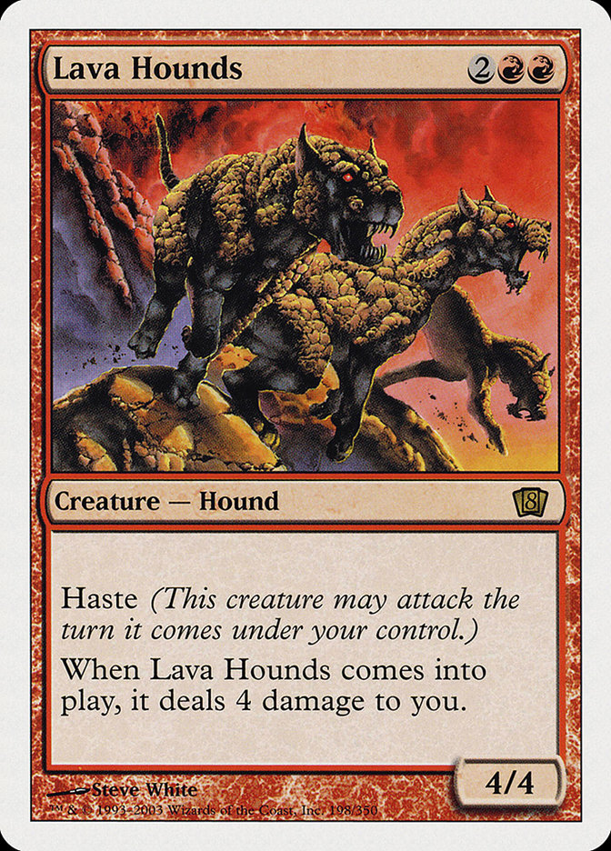 Lava Hounds [Eighth Edition] | Shuffle n Cut Hobbies & Games