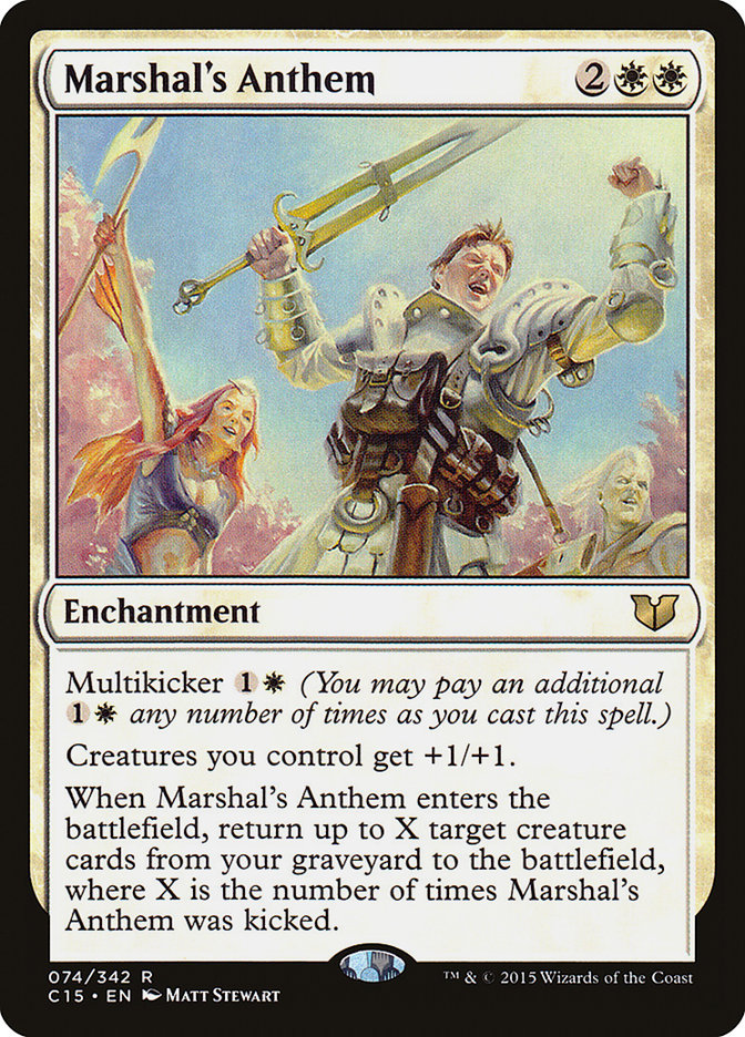 Marshal's Anthem [Commander 2015] | Shuffle n Cut Hobbies & Games