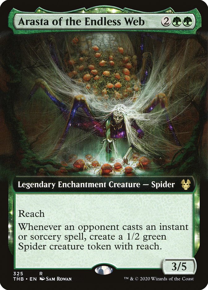 Arasta of the Endless Web (Extended Art) [Theros Beyond Death] | Shuffle n Cut Hobbies & Games