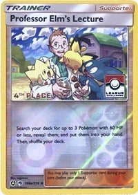 Professor Elms Lecture (188a/214) (League Promo 4th Place) [Sun & Moon: Lost Thunder] | Shuffle n Cut Hobbies & Games