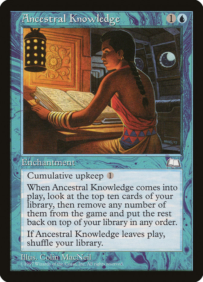 Ancestral Knowledge [Weatherlight] | Shuffle n Cut Hobbies & Games