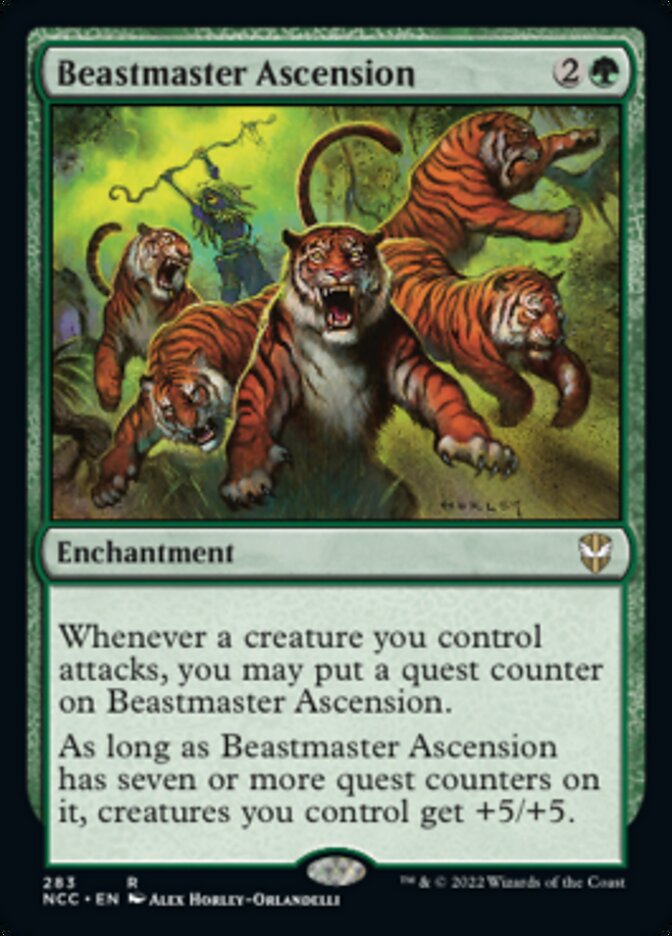 Beastmaster Ascension [Streets of New Capenna Commander] | Shuffle n Cut Hobbies & Games