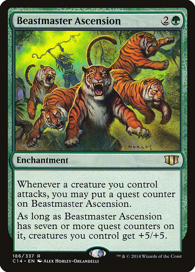 Beastmaster Ascension [Commander 2014] | Shuffle n Cut Hobbies & Games