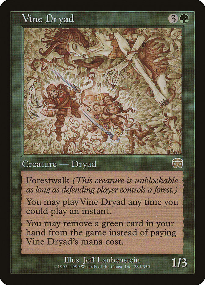 Vine Dryad [Mercadian Masques] | Shuffle n Cut Hobbies & Games