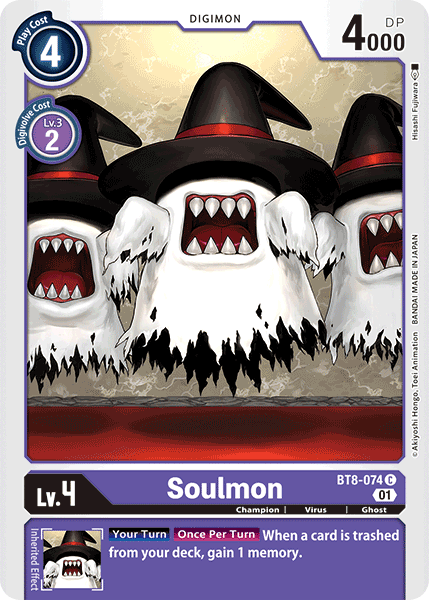 Soulmon [BT8-074] [New Awakening] | Shuffle n Cut Hobbies & Games