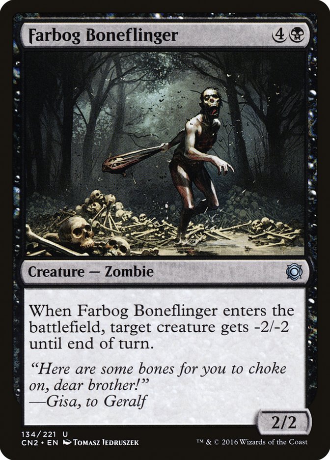 Farbog Boneflinger [Conspiracy: Take the Crown] | Shuffle n Cut Hobbies & Games