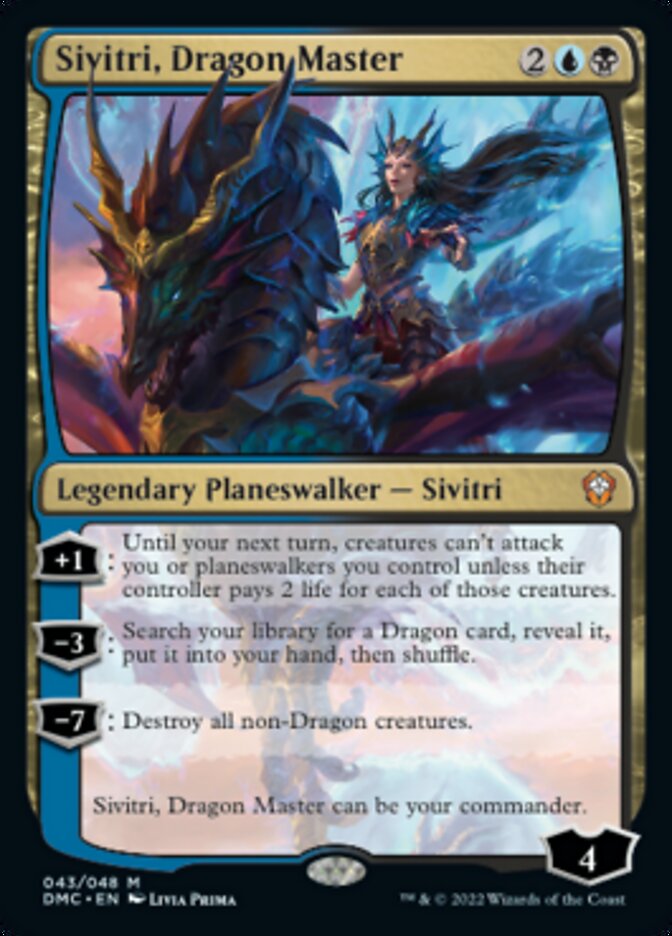 Sivitri, Dragon Master [Dominaria United Commander] | Shuffle n Cut Hobbies & Games