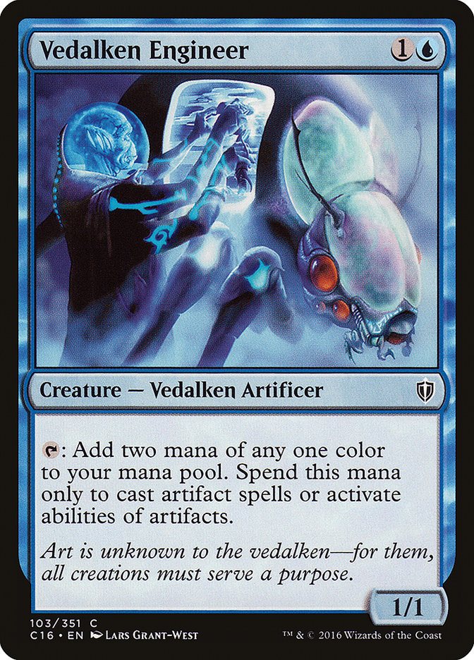 Vedalken Engineer [Commander 2016] | Shuffle n Cut Hobbies & Games