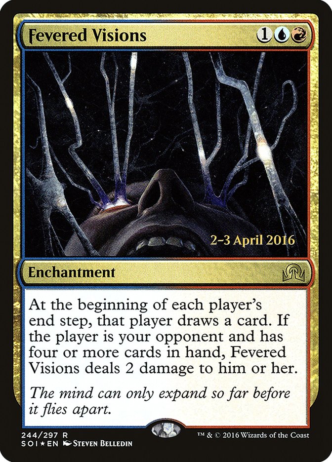 Fevered Visions [Shadows over Innistrad Prerelease Promos] | Shuffle n Cut Hobbies & Games