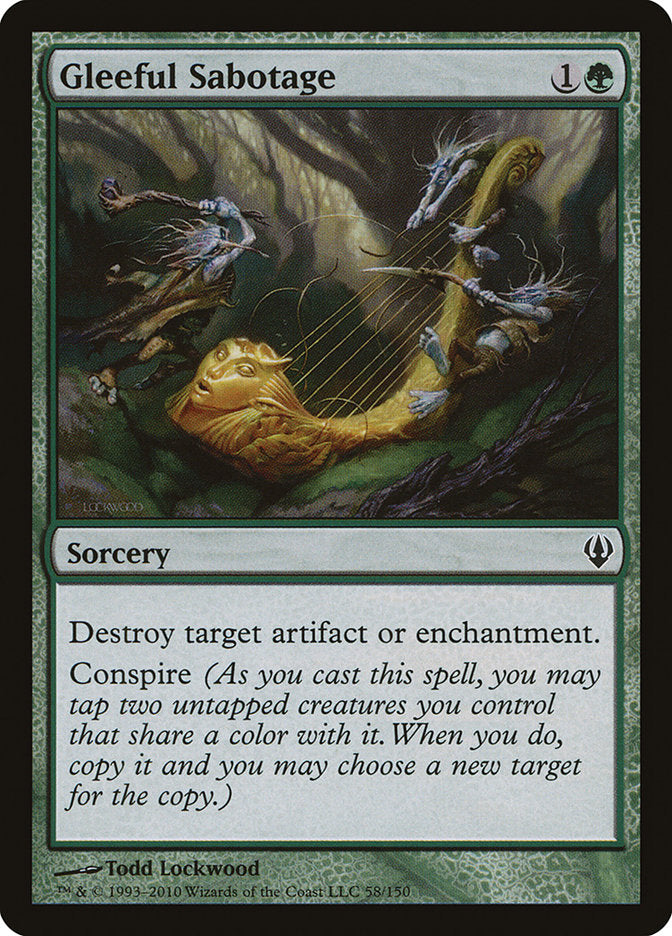 Gleeful Sabotage [Archenemy] | Shuffle n Cut Hobbies & Games