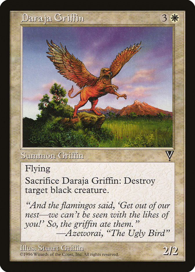 Daraja Griffin [Visions] | Shuffle n Cut Hobbies & Games
