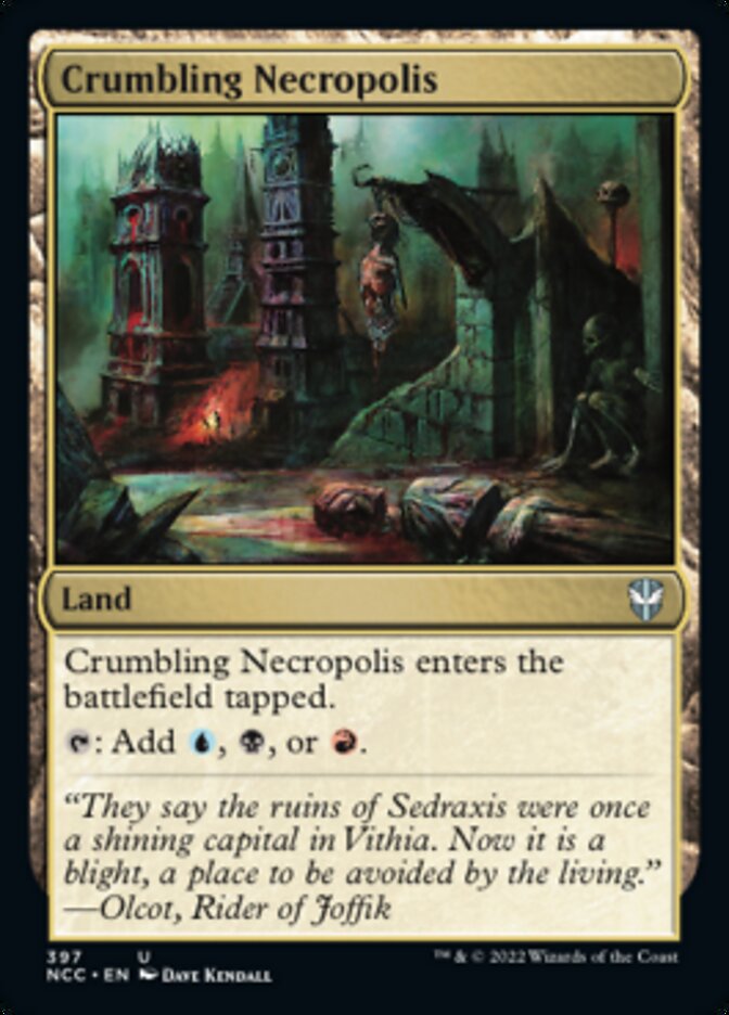 Crumbling Necropolis [Streets of New Capenna Commander] | Shuffle n Cut Hobbies & Games