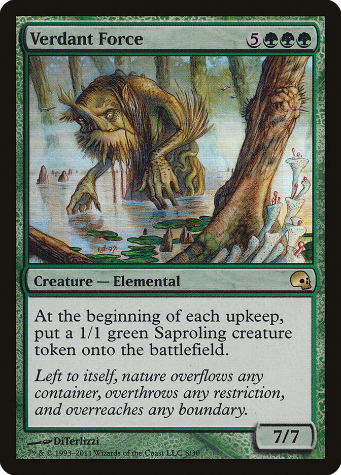 Verdant Force [Premium Deck Series: Graveborn] | Shuffle n Cut Hobbies & Games
