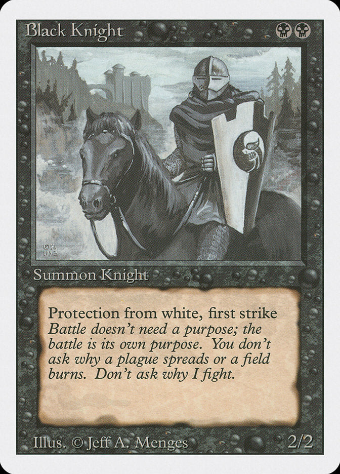 Black Knight [Revised Edition] | Shuffle n Cut Hobbies & Games