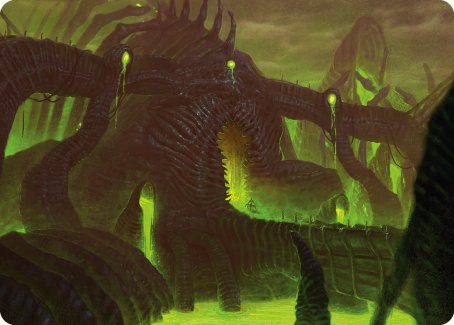 The Dross Pits Art Card [Phyrexia: All Will Be One Art Series] | Shuffle n Cut Hobbies & Games