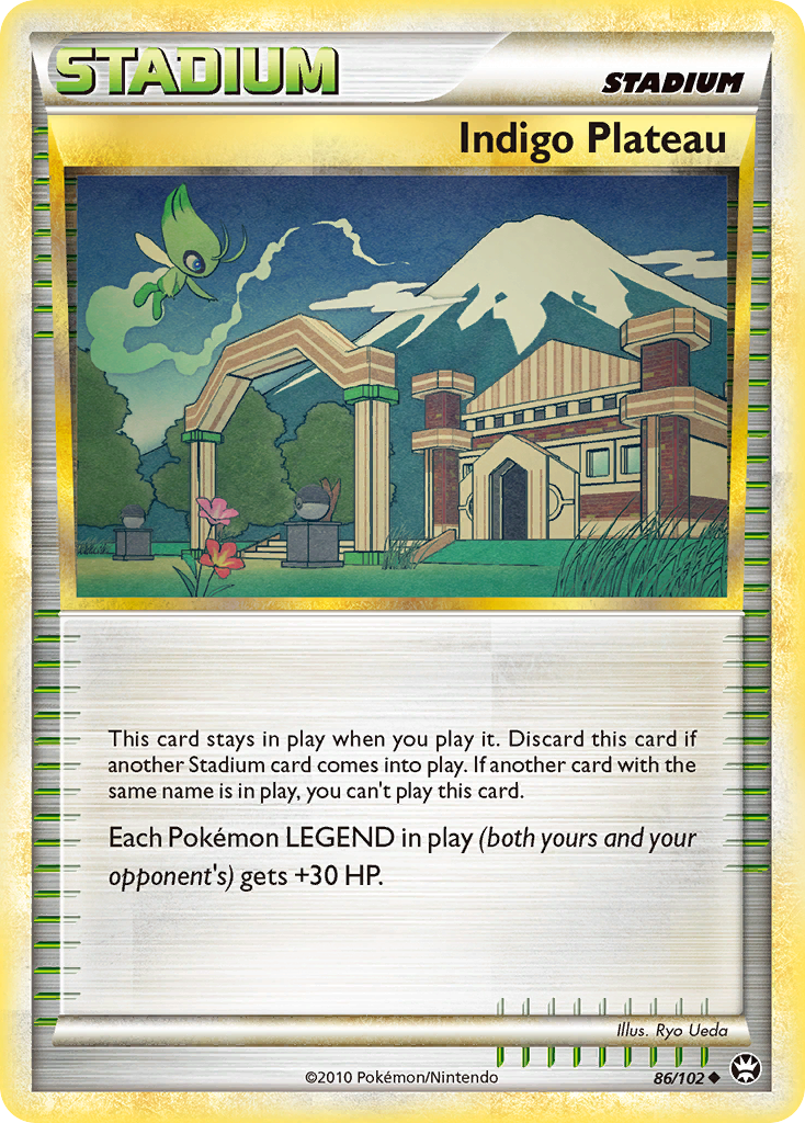 Indigo Plateau (86/102) [HeartGold & SoulSilver: Triumphant] | Shuffle n Cut Hobbies & Games