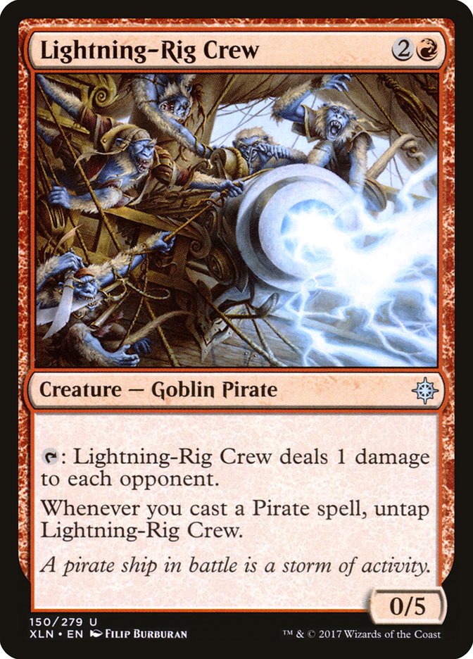 Lightning-Rig Crew [Ixalan] | Shuffle n Cut Hobbies & Games