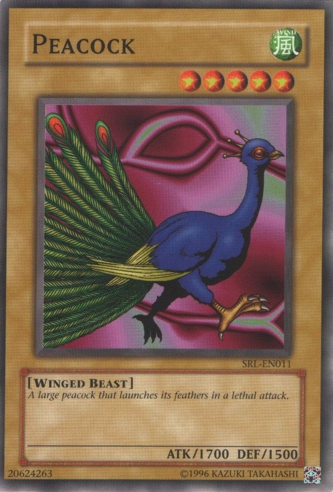 Peacock [SRL-EN011] Common | Shuffle n Cut Hobbies & Games