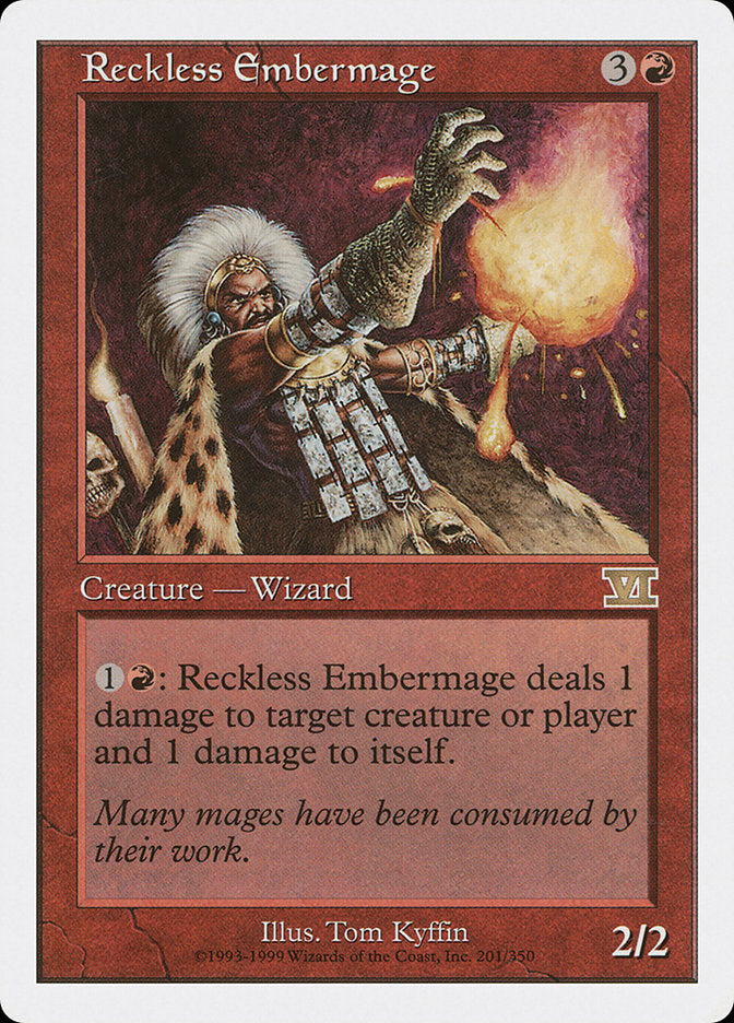 Reckless Embermage [Classic Sixth Edition] | Shuffle n Cut Hobbies & Games