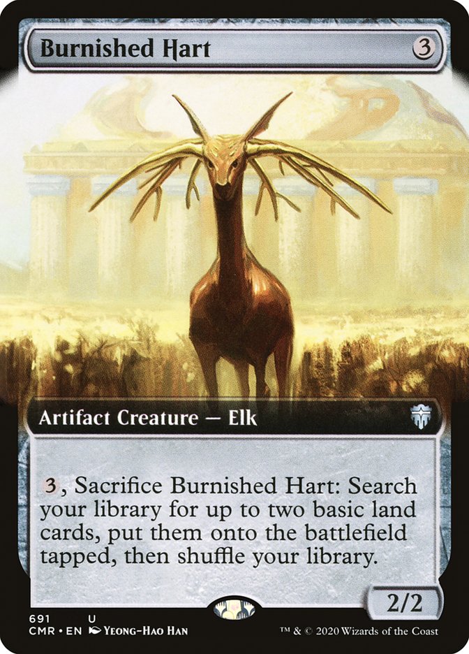 Burnished Hart (Extended Art) [Commander Legends] | Shuffle n Cut Hobbies & Games