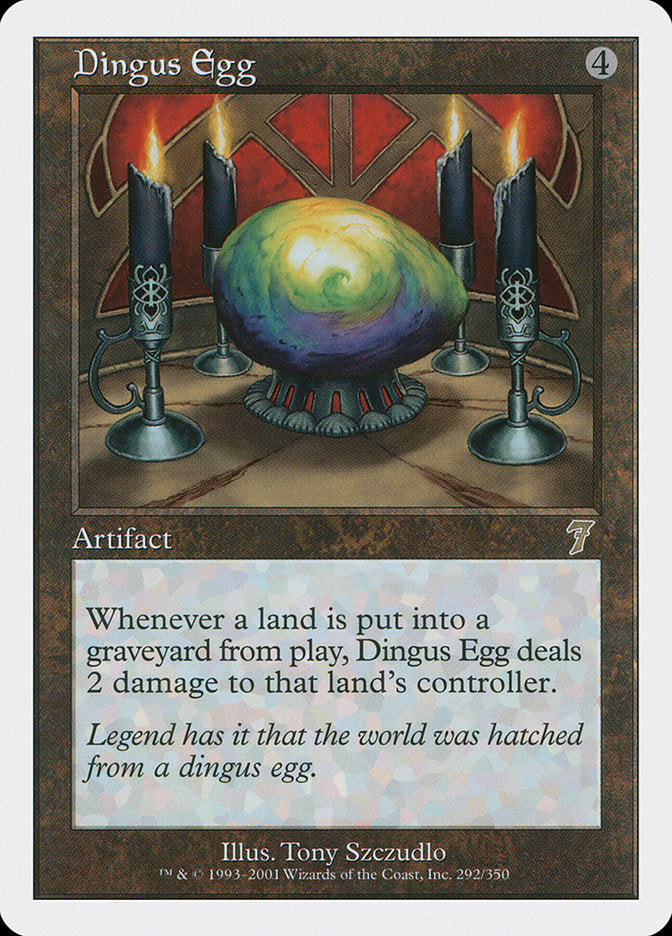 Dingus Egg [Seventh Edition] | Shuffle n Cut Hobbies & Games