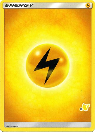Lightning Energy (Pikachu Stamp #18) [Battle Academy 2020] | Shuffle n Cut Hobbies & Games