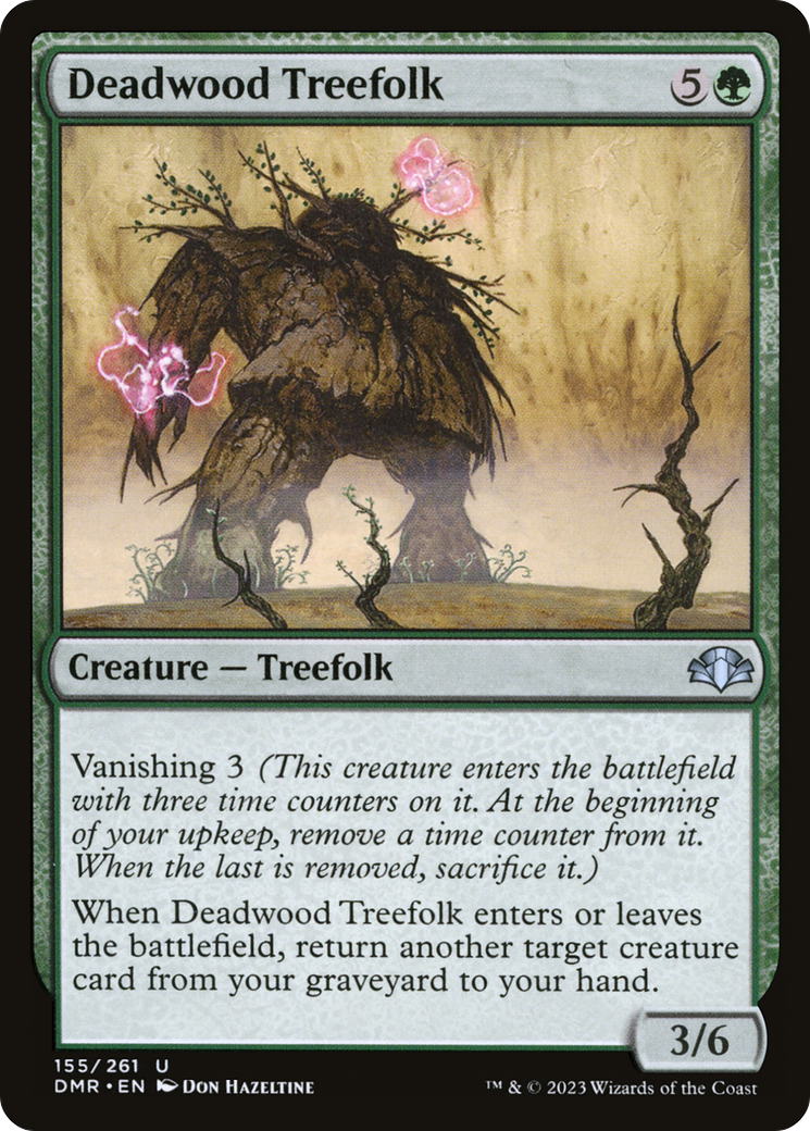 Deadwood Treefolk [Dominaria Remastered] | Shuffle n Cut Hobbies & Games